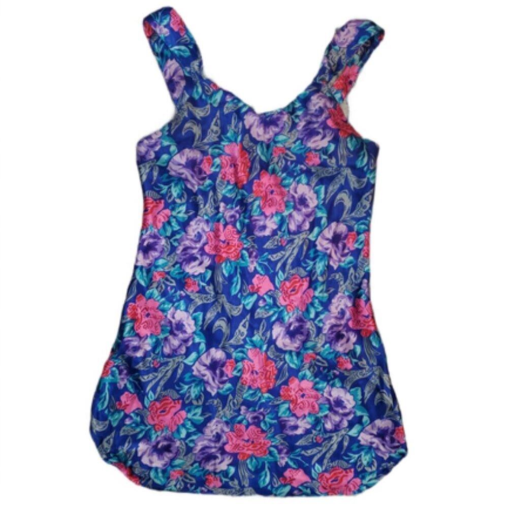 Jo Intimates Vintage Flowered Nightgown || Medium